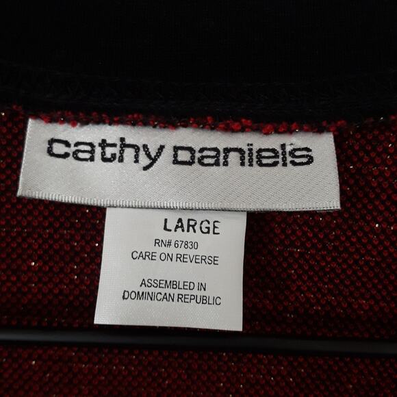 Cathy Daniels Cardigan with Attached Tank - Picture 3 of 7